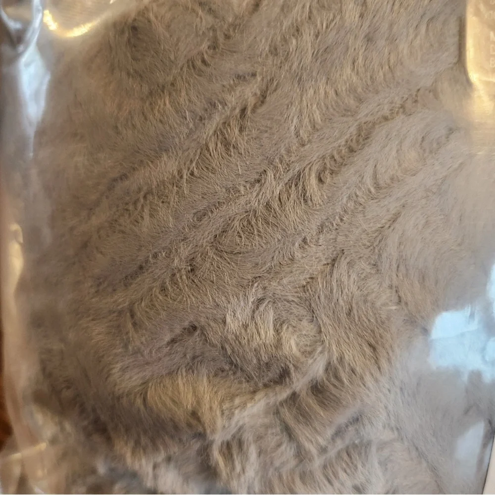 Ulta's Limited Edition Gray Plush Throw 50x60in. New/ Unopened Polyester